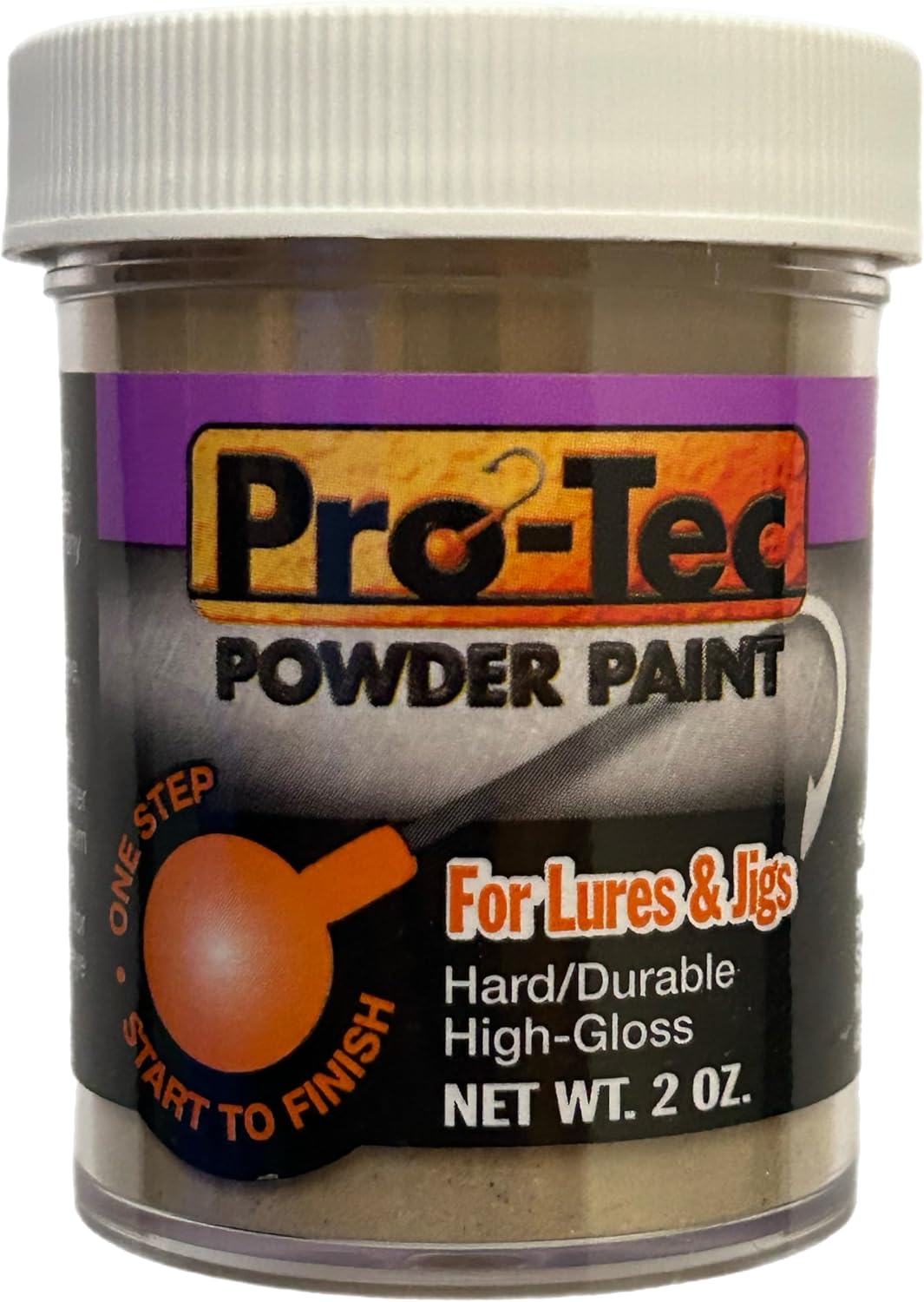 Pintura en polvo para señuelos pesca 2oz Pro-Tec Bama Craw