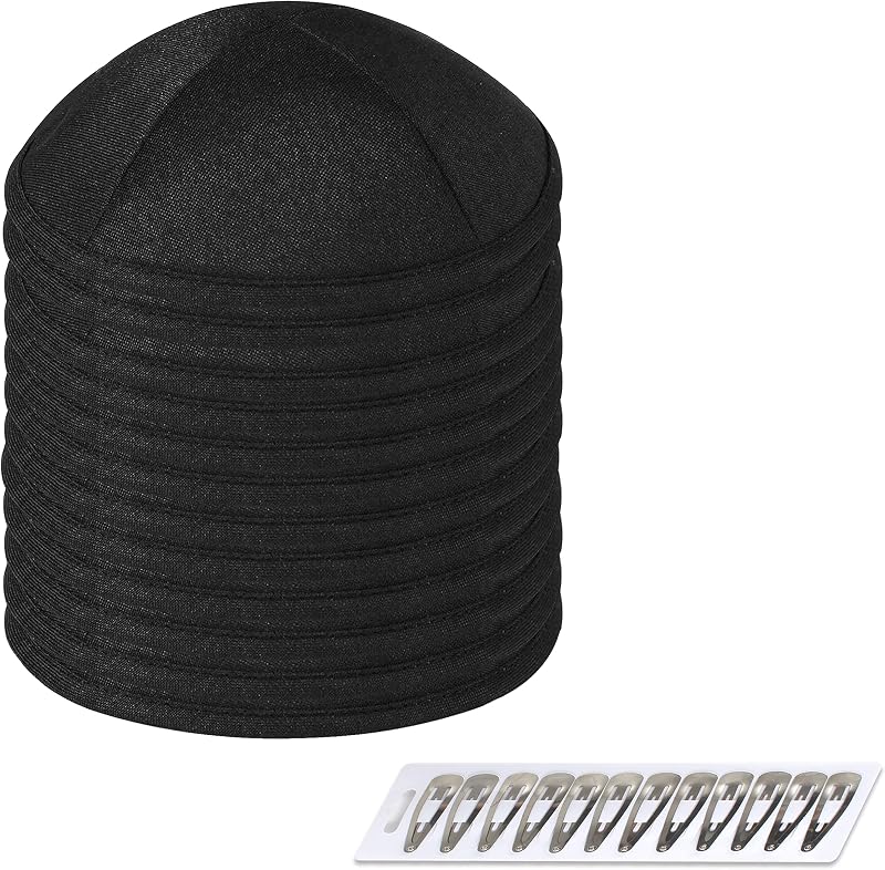 Kippah para niños y hombres con clips ceremonia