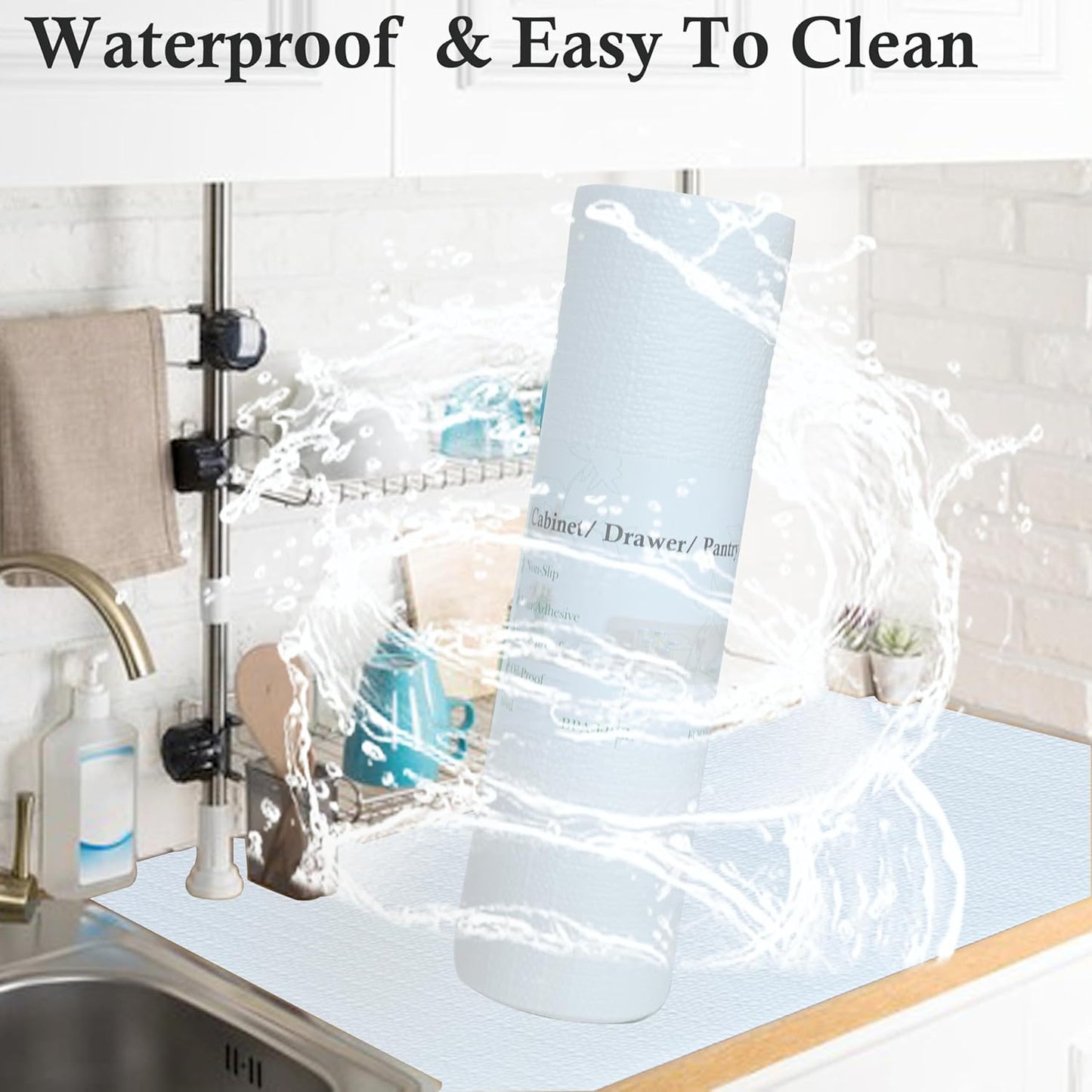 Revestimiento cajón cocina 20" antiderrap agua