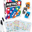Set ferrocarril y escritura Metro X