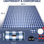 Manta Picnic Gingham 80x80pulg Impermeable para Playa