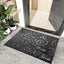 Tapete puerta negro 17x30" antiderrap goma