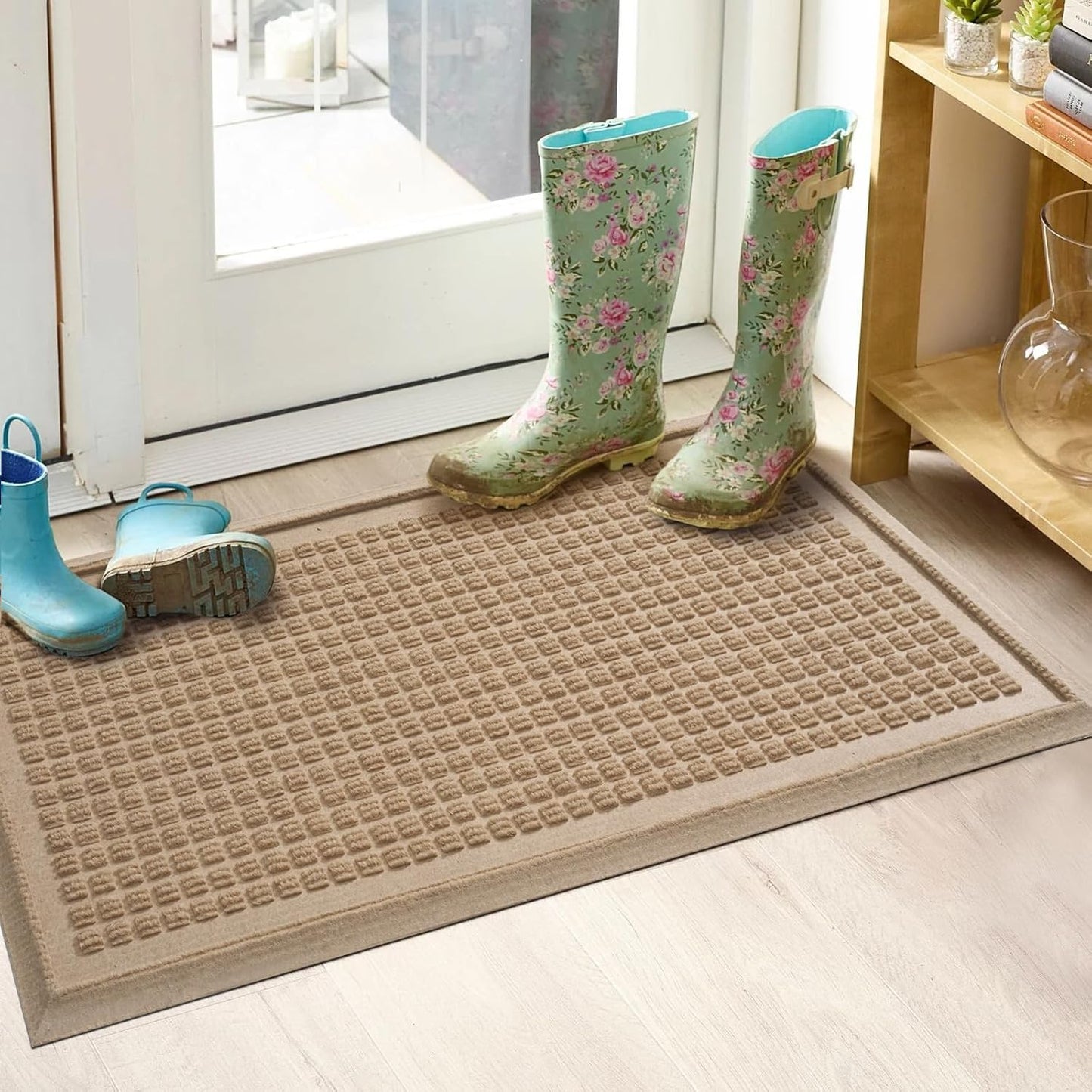 Bandeja botas antiderrap impermeable para uso interior