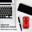 Ratón inalámbrico coche deportivo LED 1600DPI USB rojo