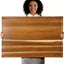 Tabla cortar acacia 36x24pulg con ranura jugo y asas