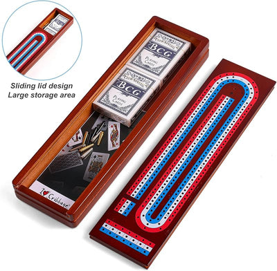 Set mesa cuna madera maciza 3 pistas 9 clavijas metal