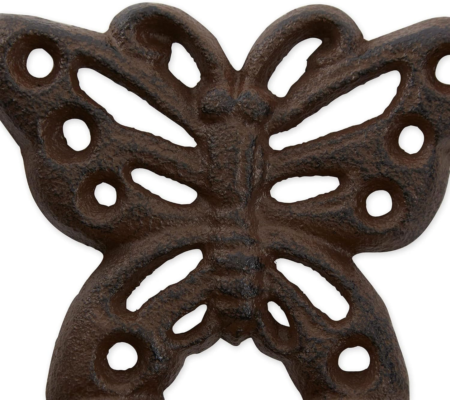 Set 2 Ganchos Hierro Fundido Decorativos