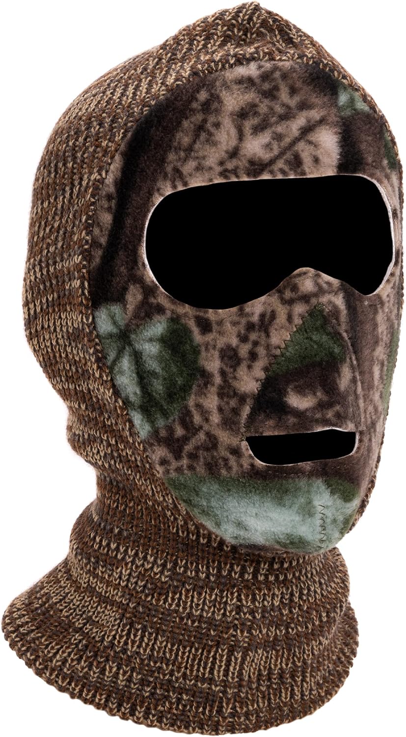 Máscara facial camuflaje reversible hombre