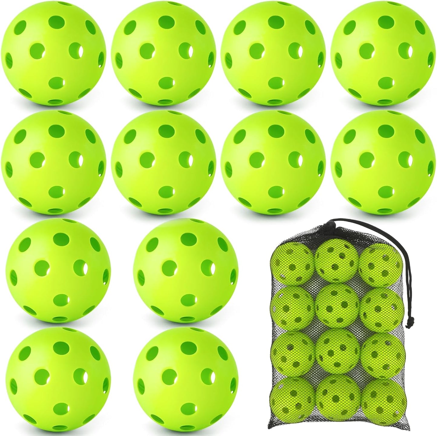 Pelotas béisbol práctica suaves plástico 2.8pulg