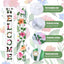 2 Pancartas Florales Bienvenida 72x12pulg Colgante Puerta