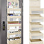 Organiz. puerta 5 compartimentos 44kg baño closet
