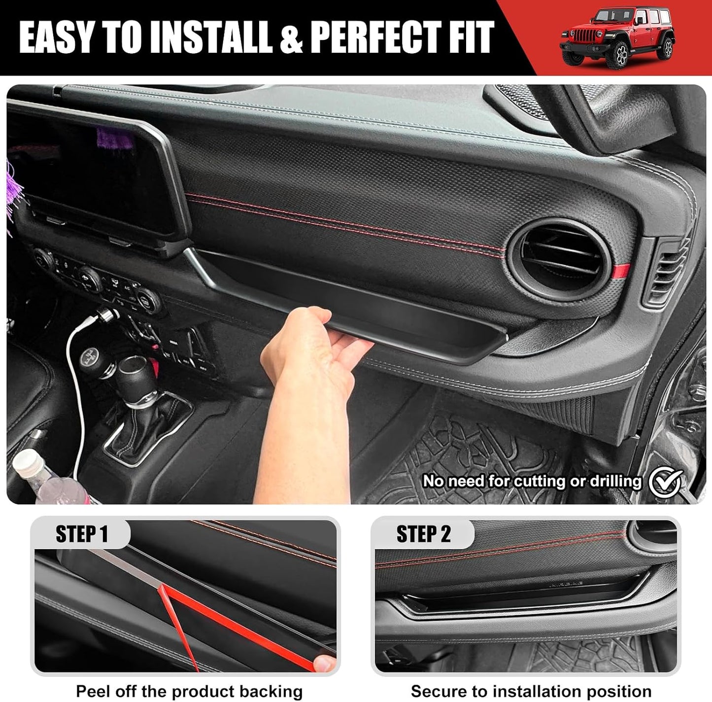 Bandeja agarre comp Jeep Wrangler JL/4XE Gladiator JT 2024