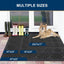 Tapete goma antiderrap negro 35x23"