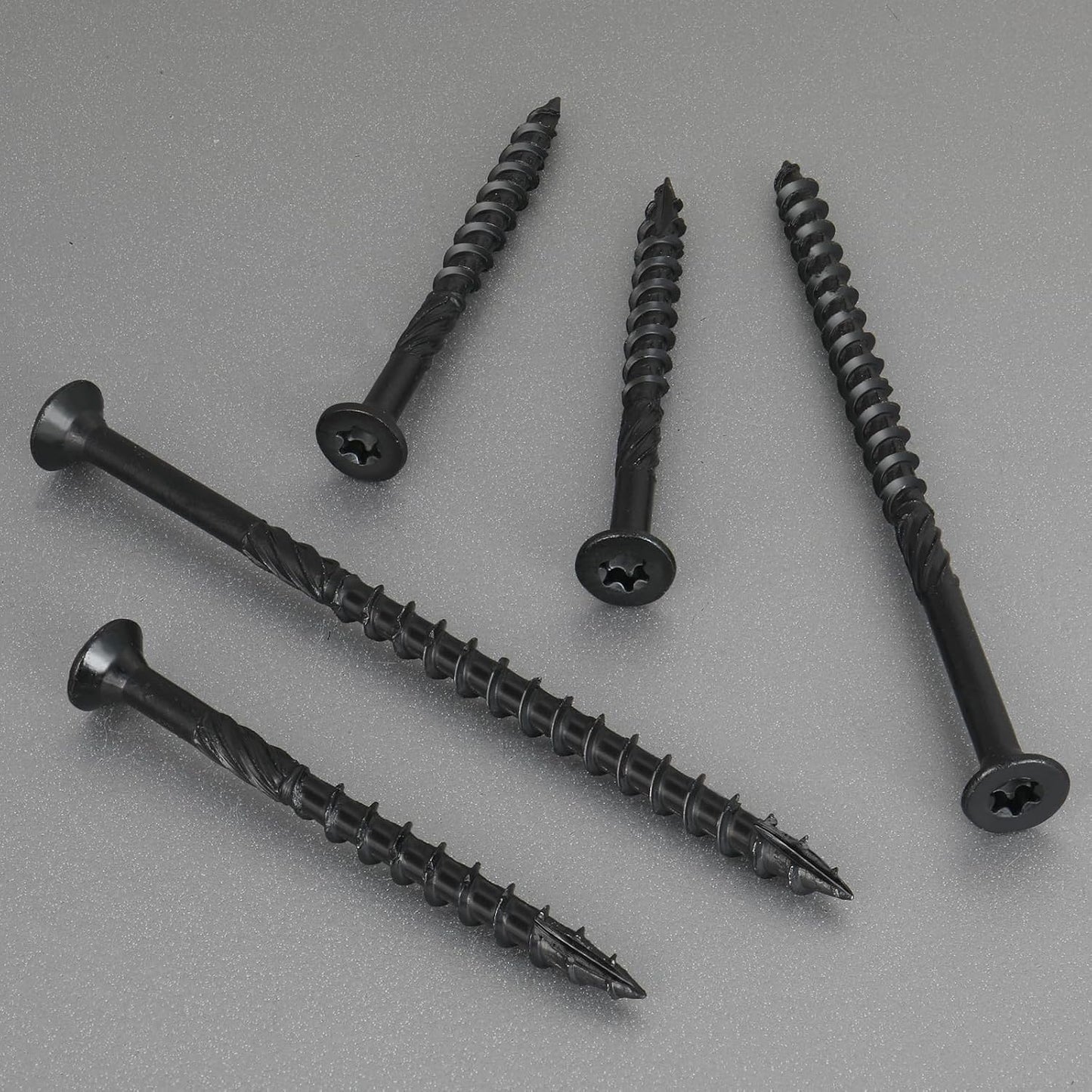 Tornillos terraza #14x5pulg madera cabeza torx negro