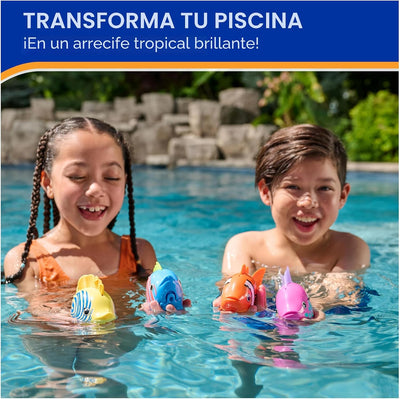 Juguete pez arrecife para niños 5+ con pilas