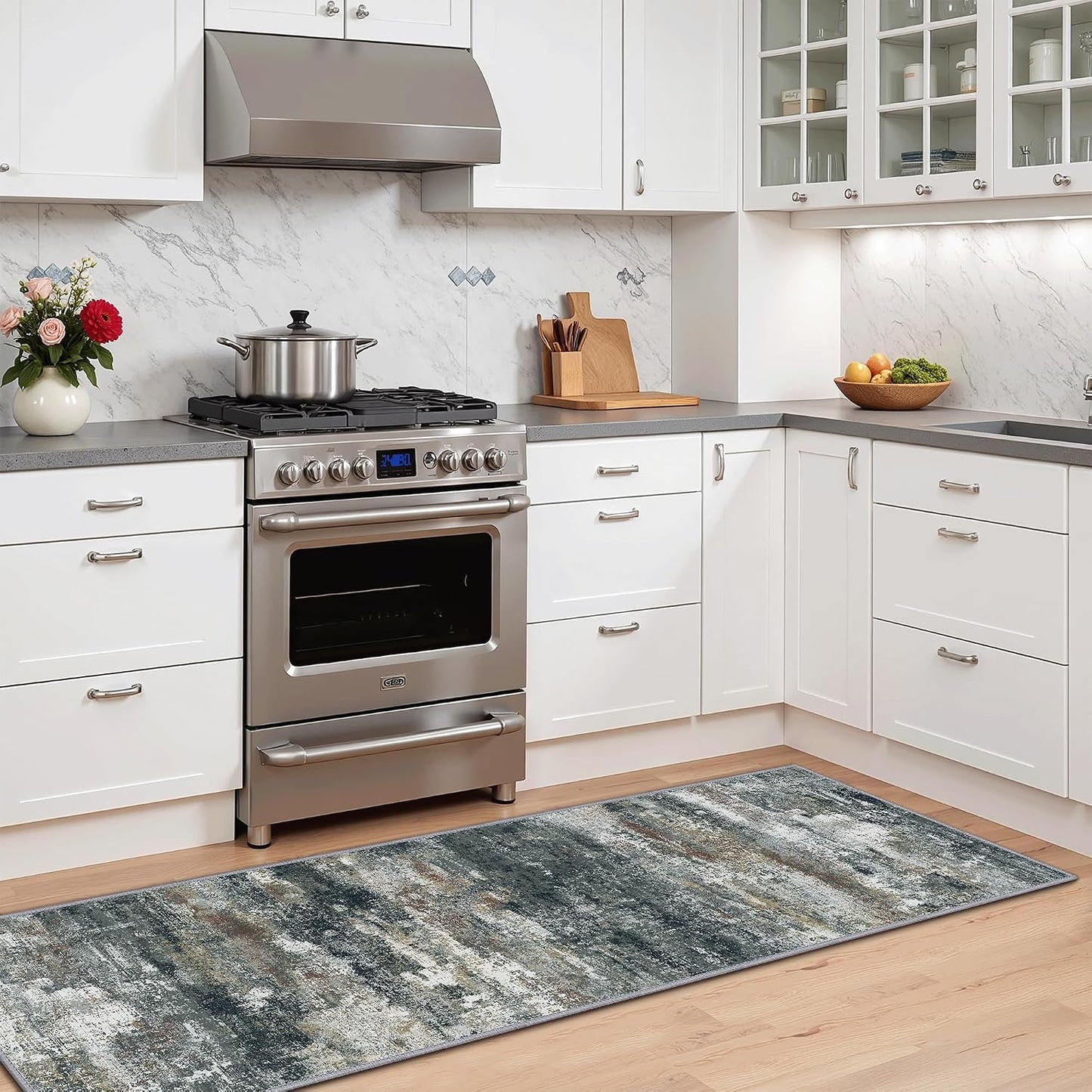 Alfombrillas antideslizantes cocina lavables impermeables
