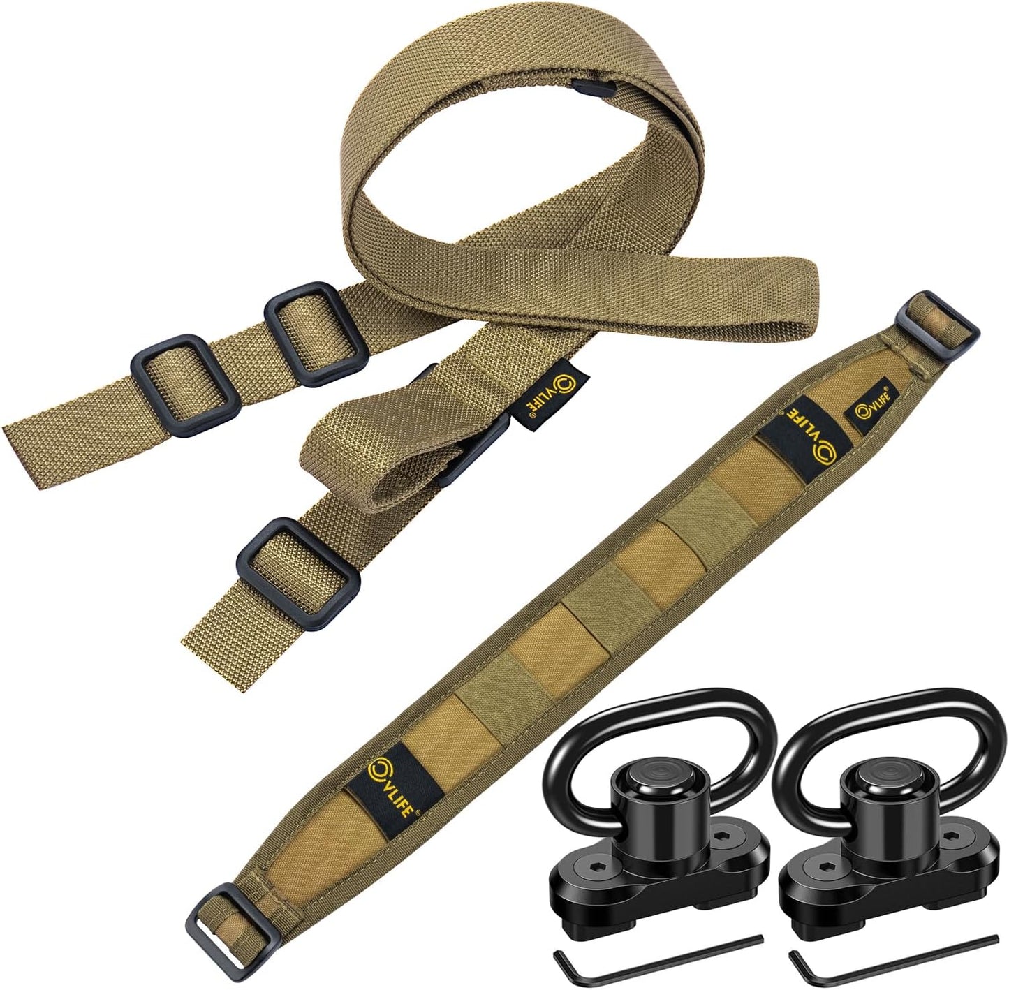 Eslinga ancha acolchada ajustable para actividades al aire libre