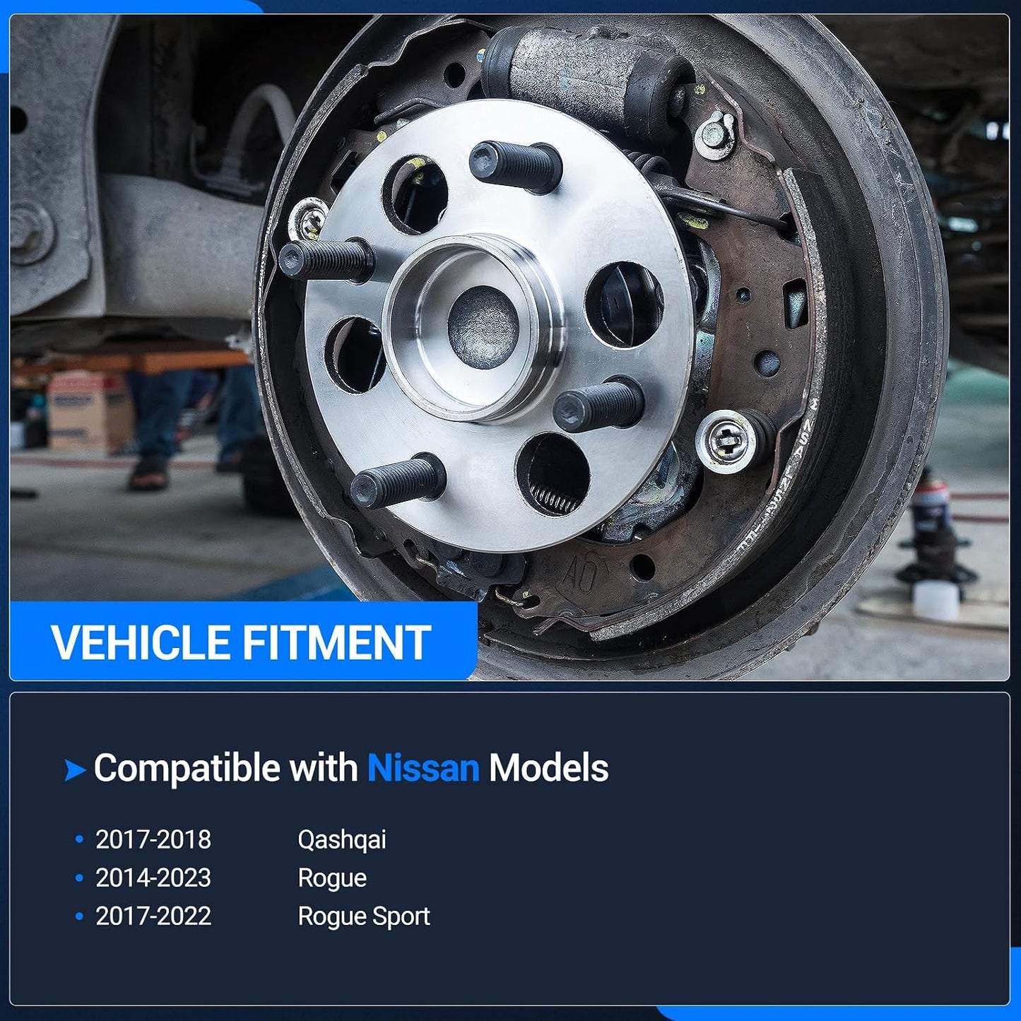 Set 2 cojinetes rueda delantera Nissan Rogue 14-23