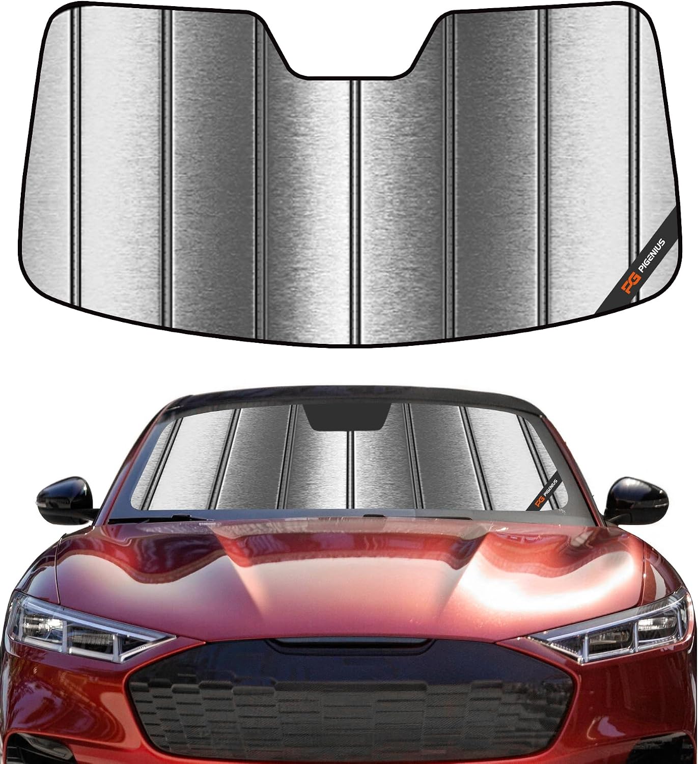 Protección solar parabrisas Ford Mustang 15-23 sin cámara