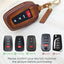 Funda cuero llavero Toyota comp Highlanders Corolla Prius