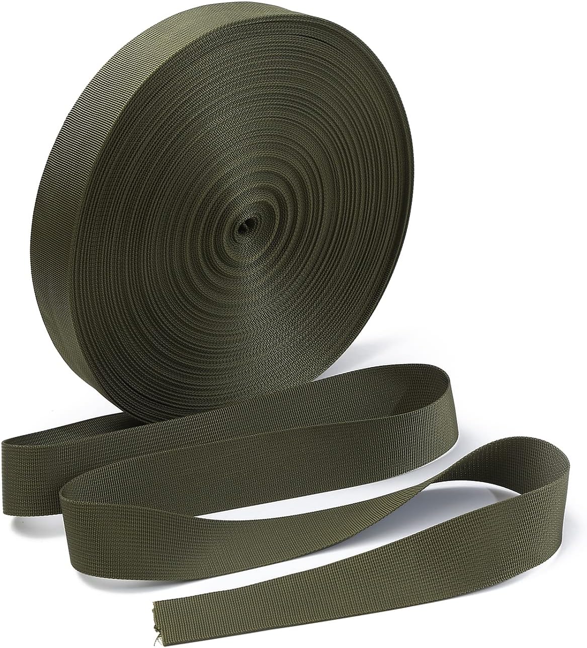 Cinta nylon 1.5pulg 50yardas verde oliva