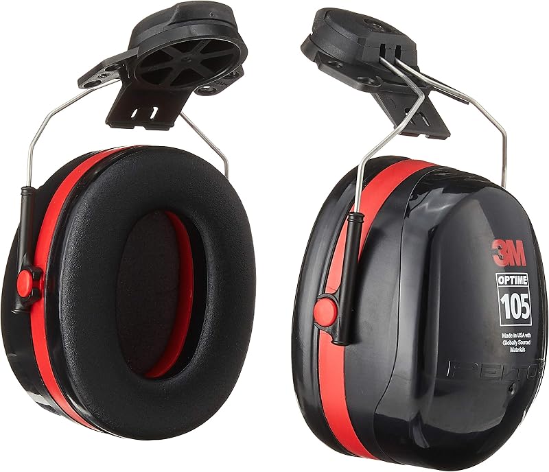 Orejeras acoplables para casco Peltor Optime 105 negro grande