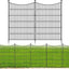 5 Paneles Valla Perros 40" x 12ft Alambre Metal Resistente