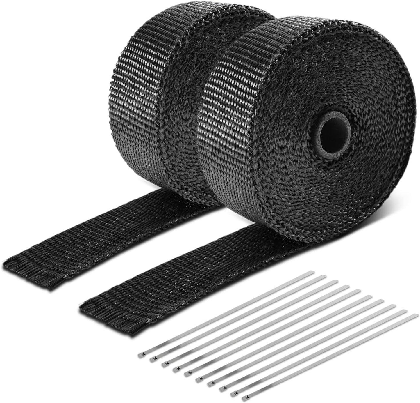 Envoltura térmica fibra vidrio 2" x30pies tubo escape