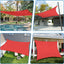 Toldo cuadrado permeable 180gsm con rayas color
