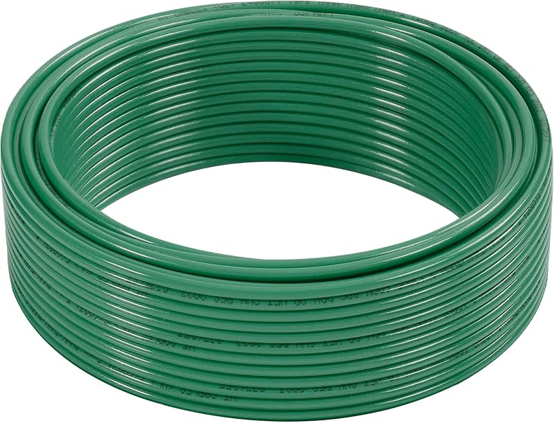 Cable cobre trenzado THHN verde 14 AWG 600V