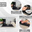 Alfombrilla café silicona 18x12pulg protector espresso