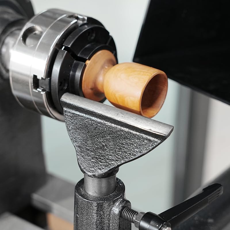 Soporte herramientas 4pulg poste 1pulg para torno madera
