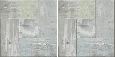 Azulejos suelo despegar pegar gris pack 2