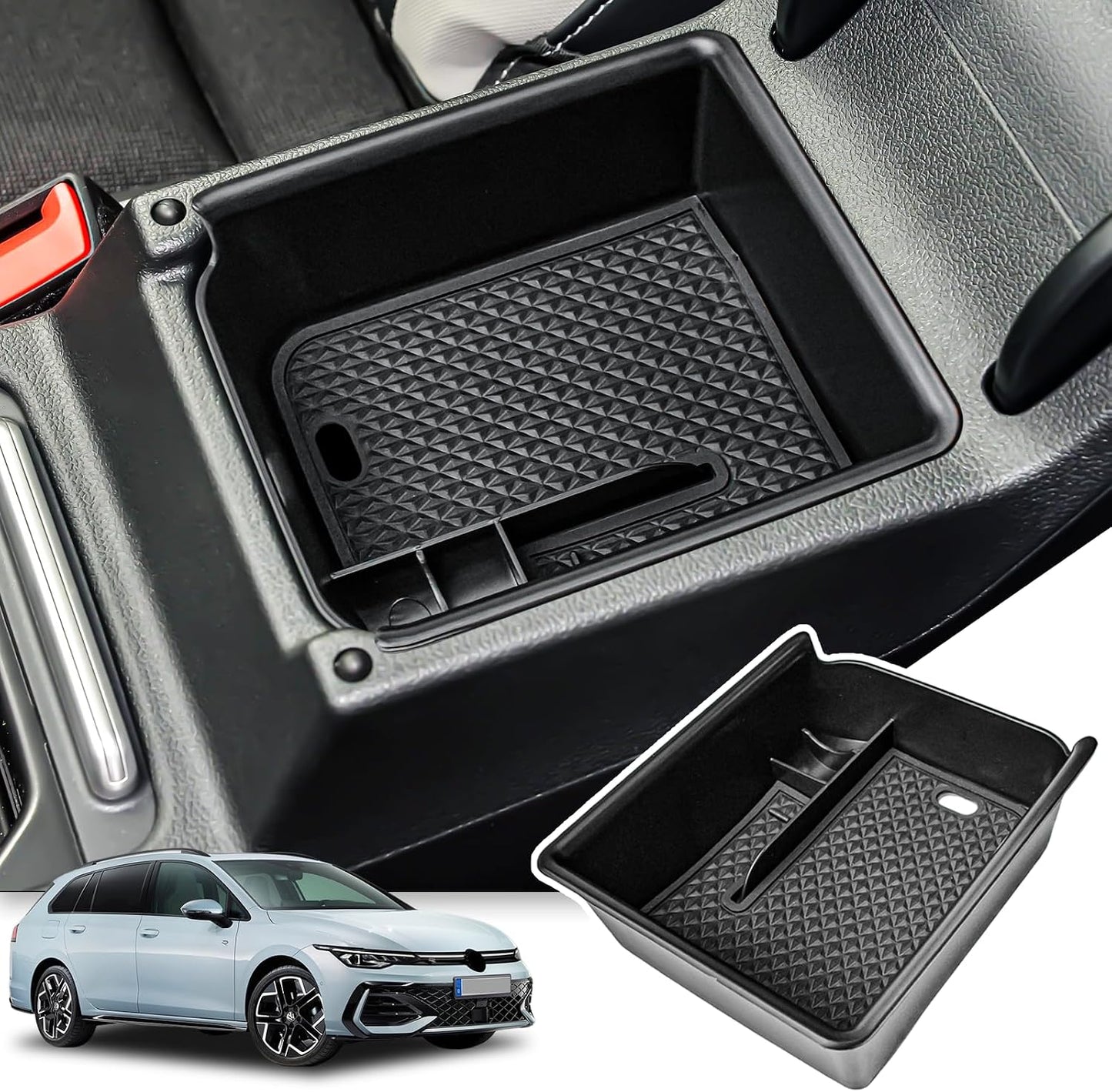 Bandeja consola central VW Golf GTI R MK8 2022