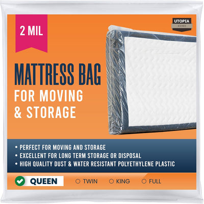 Funda colchón Queen para mudanza 2mil 14"