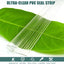 Sello puerta ducha PVC transparente 1/4x39 pulg 2 pzas