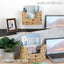 Soporte revistero tejido cesta jacinto pared 11.8x4.3x7.9"