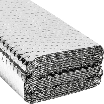 Rollo aislamiento aluminio doble cara 23.6x10' ventanas RV