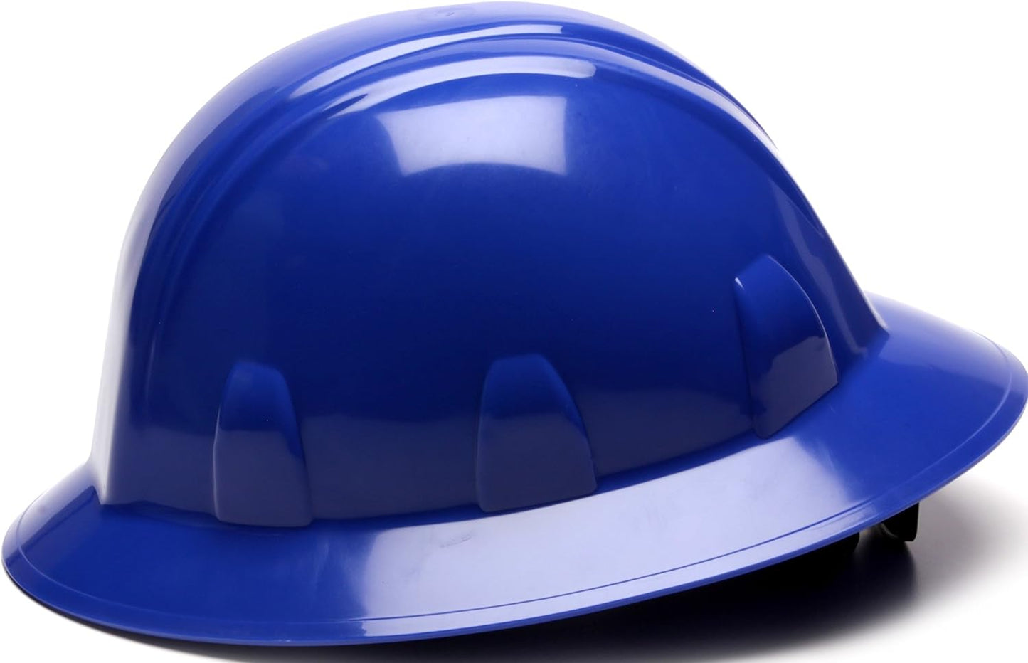 Casco ala completa suspensión 4 puntos azul set 4