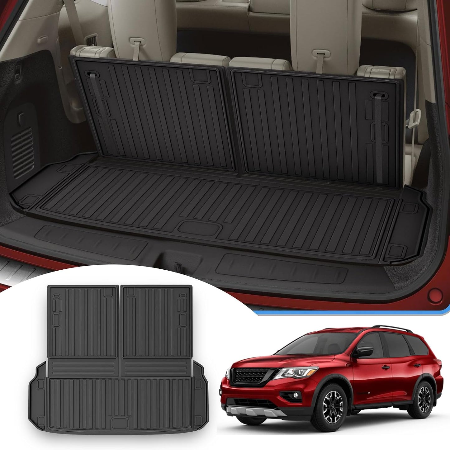 Tapete carga trasero comp Nissan Pathfinder 2013-2020
