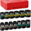 Set llaves vaso impacto 13 pzas 3/8" enchufes