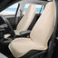 Funda impermeable asiento coche universal beige 2 pzas