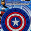 Portavasos Marvel Capitán América para auto pack 2 azul