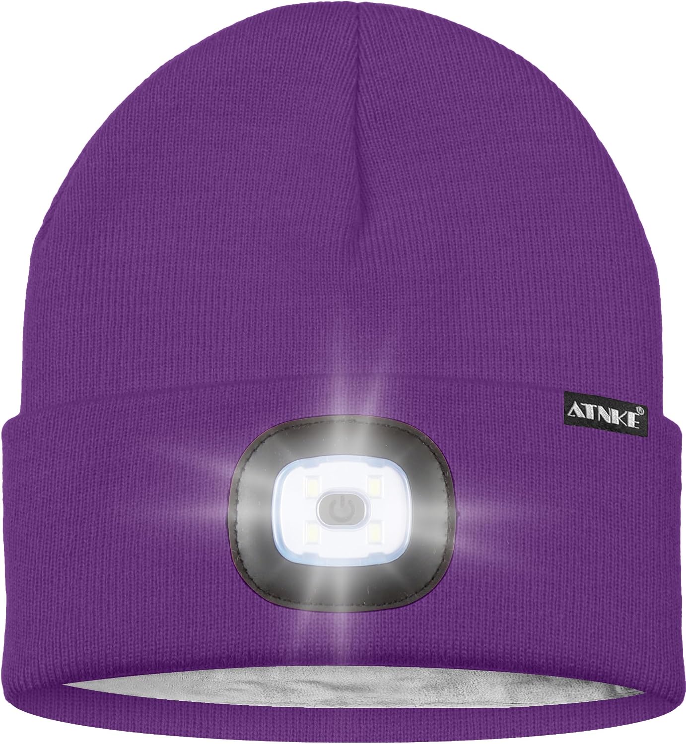Gorro Bluetooth LED recargable USB hombre mujer