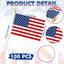 100 Banderas Americanas 4x6" Decoración 4 de Julio