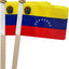 Banderas Venezuela 5x8" pack 12