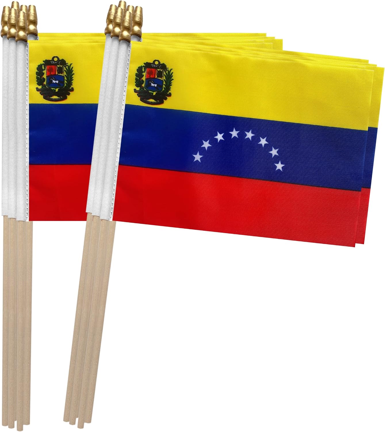 Banderas Venezuela 5x8" pack 12