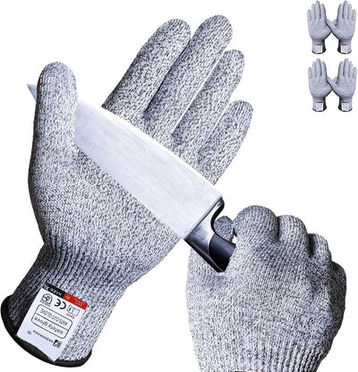 2 Pzas Guantes Corte Nivel 5 Seguros Cocina