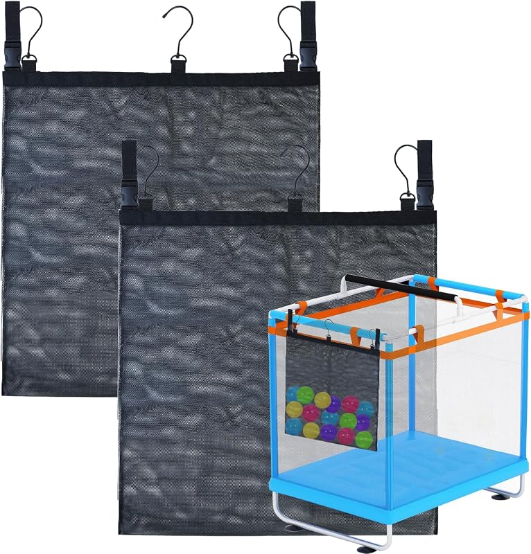 2 Pzas Bolsa Malla Almacenamiento Piscina 23.6x23.6pulg