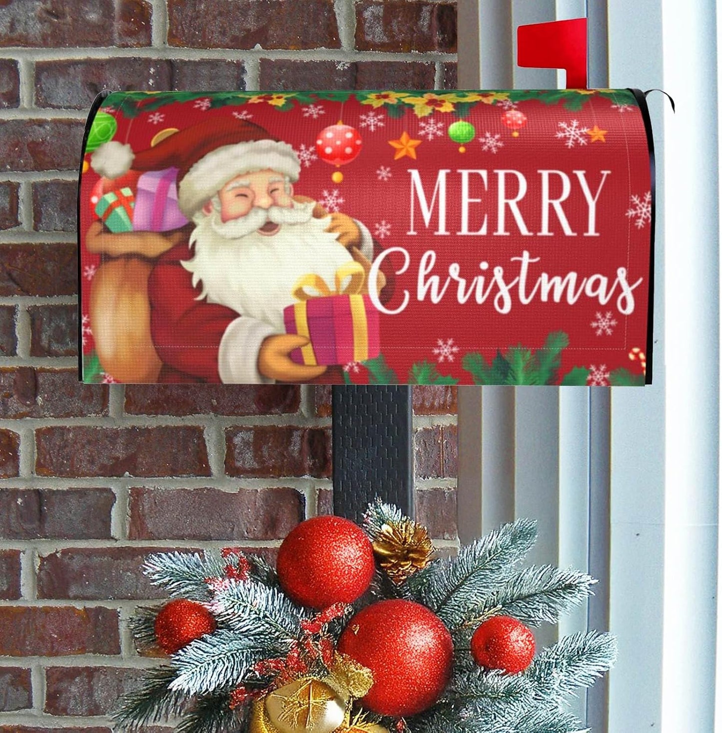 Cubierta magnética buzn xmas 21x18" decoración jardín